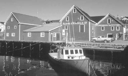 Lunenberg is Nova Scotia's premier fishing port. Canadian Tourism Commission photo.