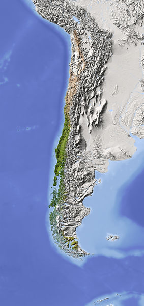 Chile Location Size And Extent 1207