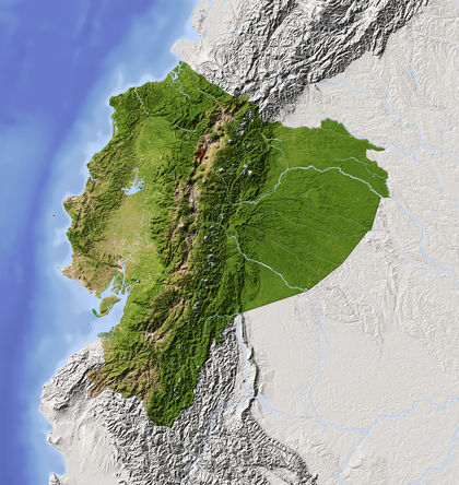 Ecuador Location Size And Extent 1200