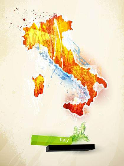 Italy Topography 1389