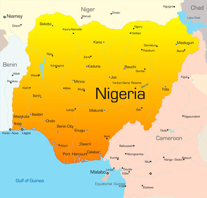 Nigeria Location Size And Extent 1369