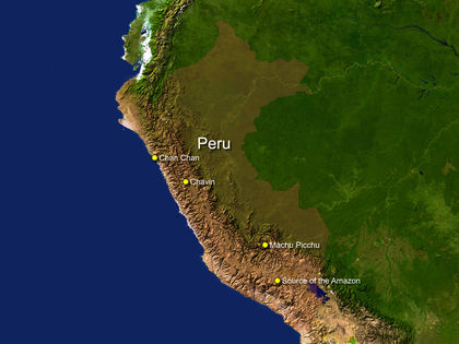 Peru Location Size And Extent 1883