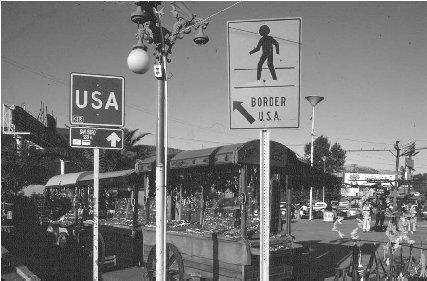 &#x00A9; Mireille Vautier/Woodfin Camp Tijuana lies on the border with the US state of California.