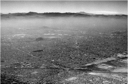 Henk Sierdsema/Saxifraga/EPD Photos Aerial view of Mexico City.