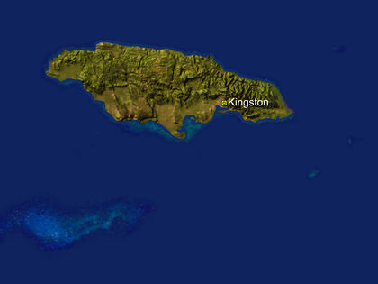 Jamaica Location Size And Extent 1272